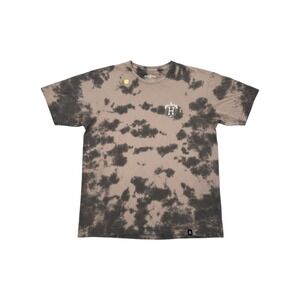 Huf Thrasher T-Shirt Mens M Grey Black Tie Dye Excellent Skateboard Graphic Tee